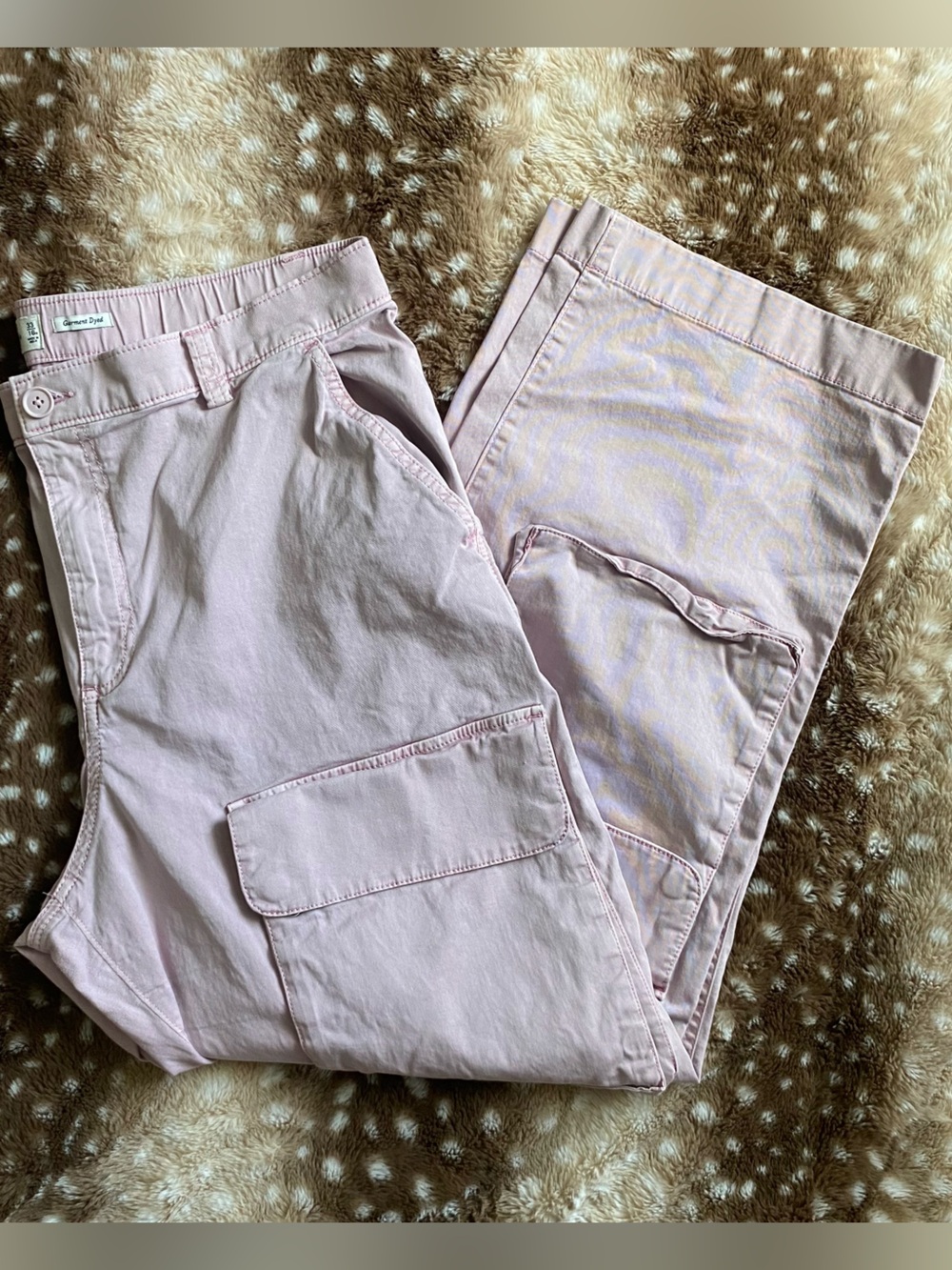 Baby Pink Cargo Pants